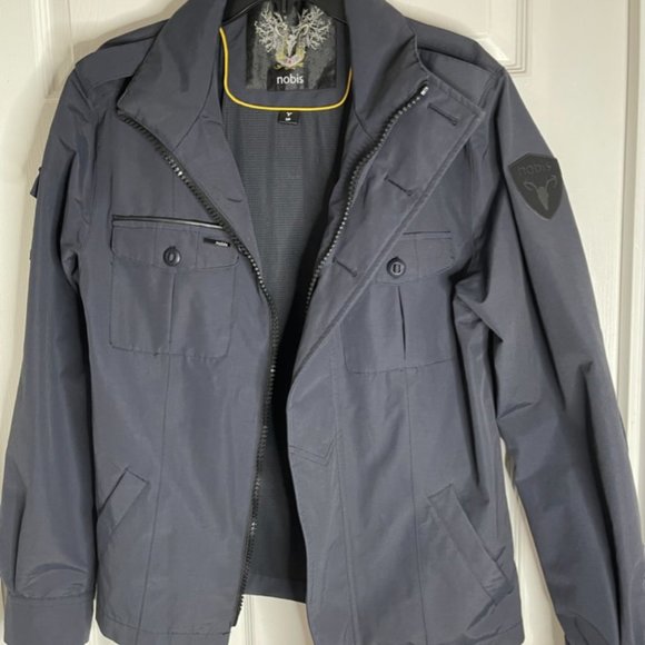 Nobis Admiral Shirt Jacket (NAVY BLUE)- EUC - Picture 7 of 8